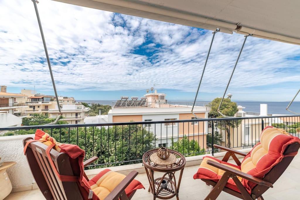 Seaside Escape Apartment Saronida Екстериор снимка